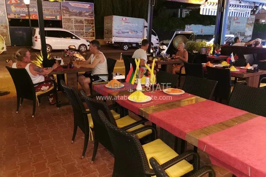 Готовый Бизнес с Гарантированным Доходом. Кафе в Центре Алании, Район Дамлаташ 35 