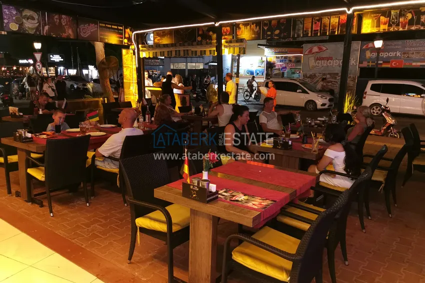 Готовый Бизнес с Гарантированным Доходом. Кафе в Центре Алании, Район Дамлаташ 36 