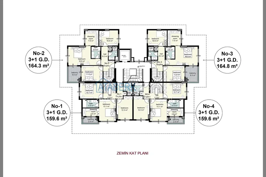 Купить дешево Новый проект камерного жилого комплекса в Аланьи, район Джикджилли. Рассрочка до 3-х лет 4 