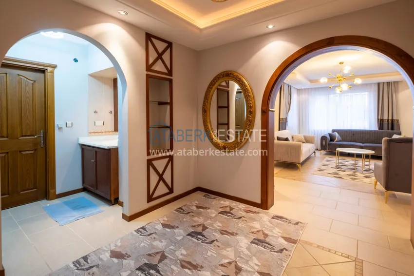 Приобрести Трёхкомнатная квартира в комплексе на первой береговой, район Махмутлар – Алания 2 