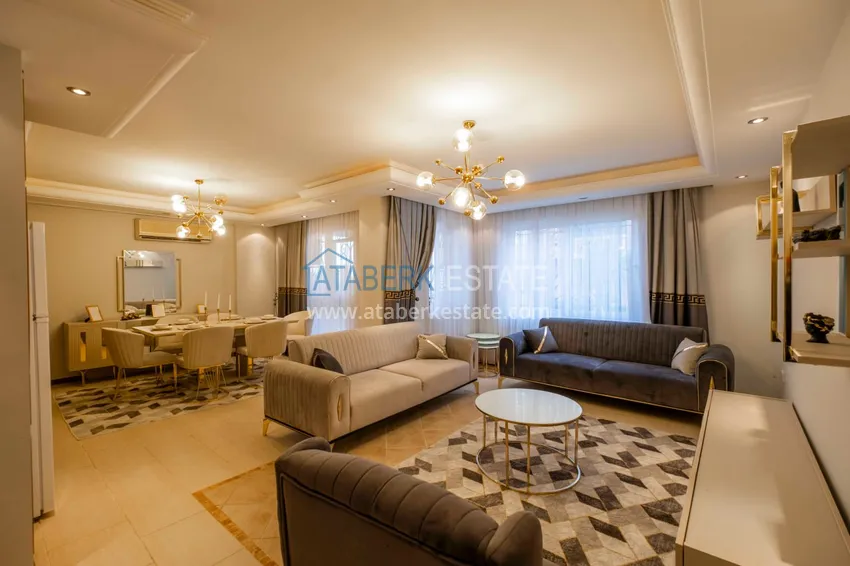 Приобрести Трёхкомнатная квартира в комплексе на первой береговой, район Махмутлар – Алания 3 