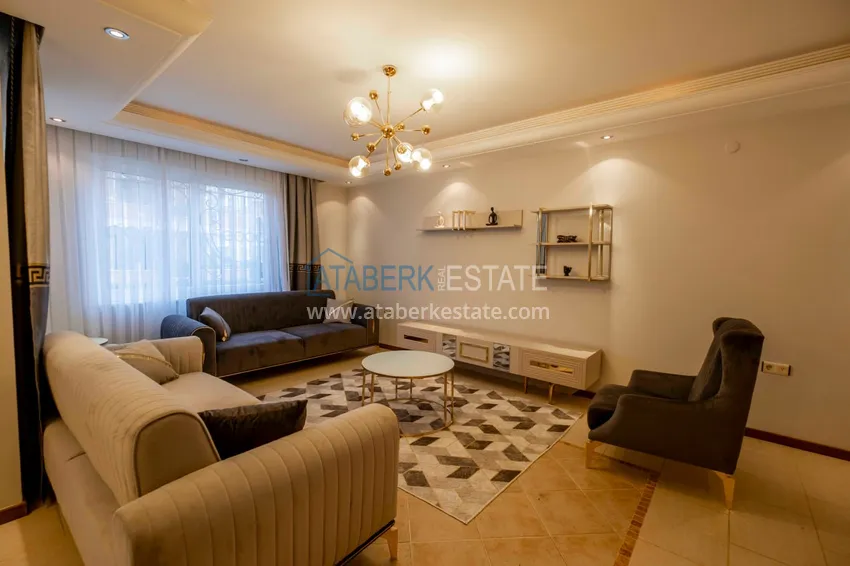 Приобрести Трёхкомнатная квартира в комплексе на первой береговой, район Махмутлар – Алания 4 