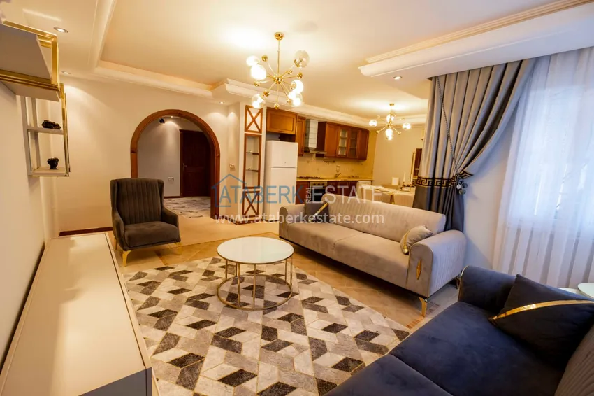 Приобрести Трёхкомнатная квартира в комплексе на первой береговой, район Махмутлар – Алания 5 