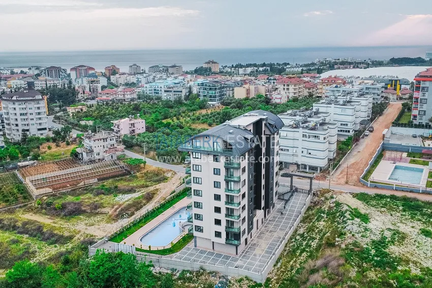 Двухкомнатная квартира с чистовой отделкой в комплексе комфорт-класс - район Авсаллар 1