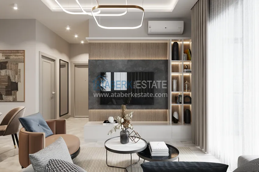 Приобрести Новый проект жилого комплекса с концепцией отеля в престижном районе Оба, Аланья 1 