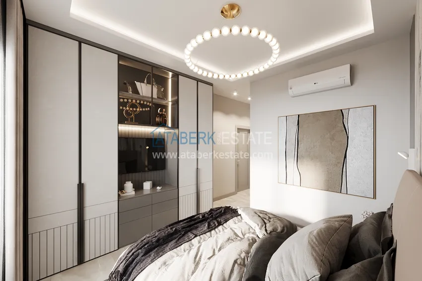 Приобрести Новый проект жилого комплекса с концепцией отеля в престижном районе Оба, Аланья 24 