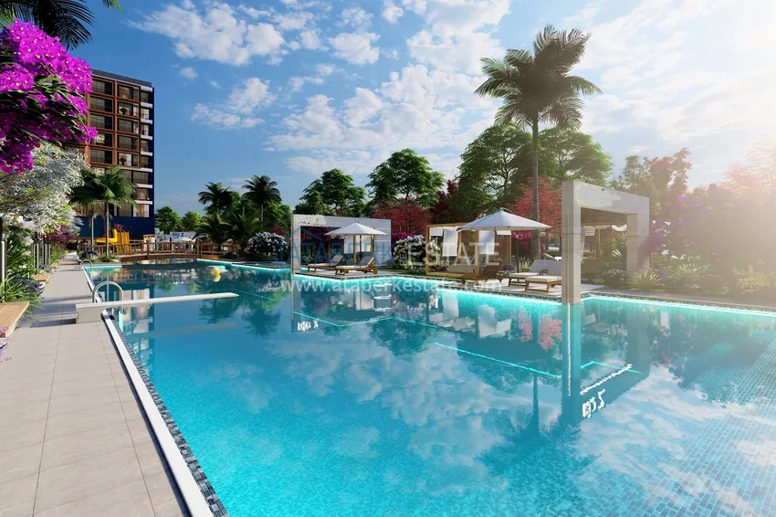 Недвижимость на этапе проекта - современный жилой комплекс в Мерсине, Томюк 15 