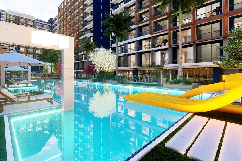 Недвижимость на этапе проекта - современный жилой комплекс в Мерсине, Томюк 17 