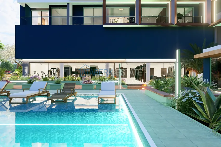 Недвижимость на этапе проекта - современный жилой комплекс в Мерсине, Томюк 18 