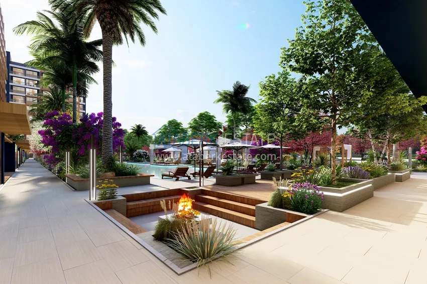 Недвижимость на этапе проекта - современный жилой комплекс в Мерсине, Томюк 19 