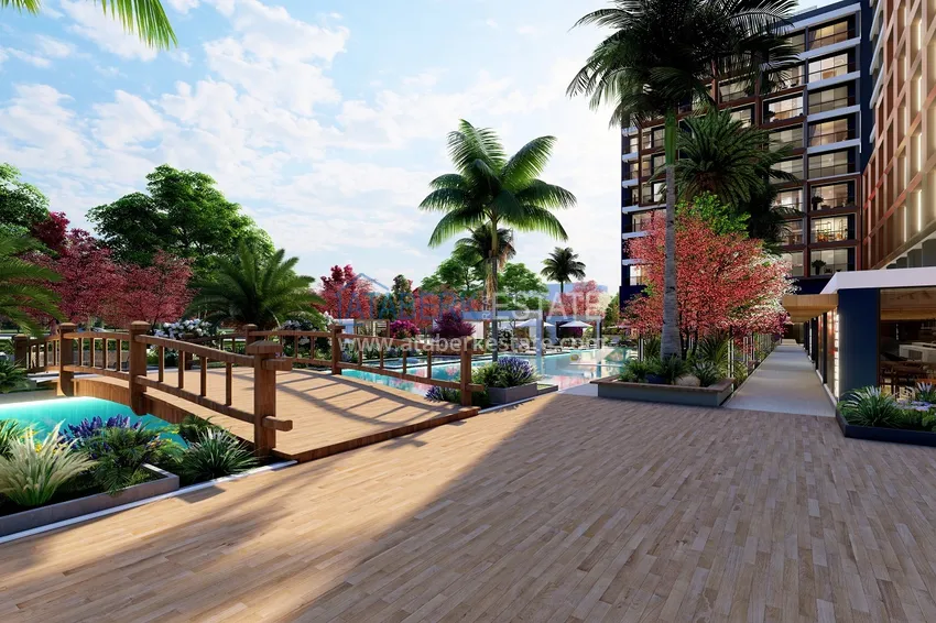 Недвижимость на этапе проекта - современный жилой комплекс в Мерсине, Томюк 20 