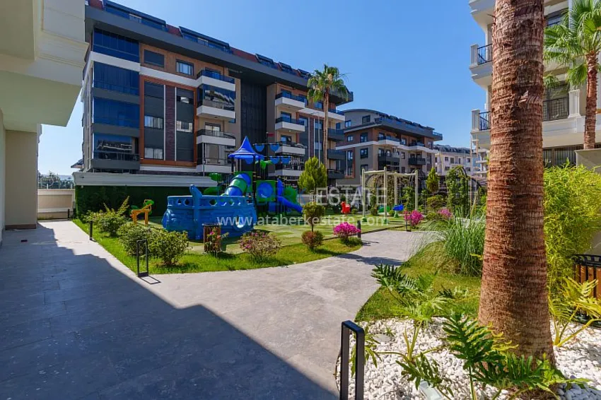 Новостройки Алании! Двухкомнатная квартира в современном жилом комплексе. Район Оба, Алания 12 