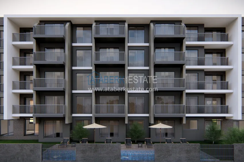 Квартиры в перспективном районе Алтынташ, Анталия напрямую от застройщика 10 