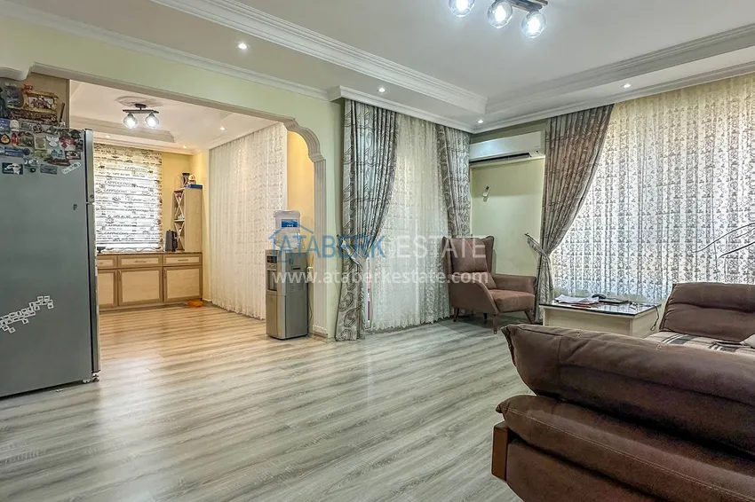 Приобрести Пентхаус-дуплекс в центре Алании – мебель, вид на море и горы, в 450 метрах от пляжа 10 