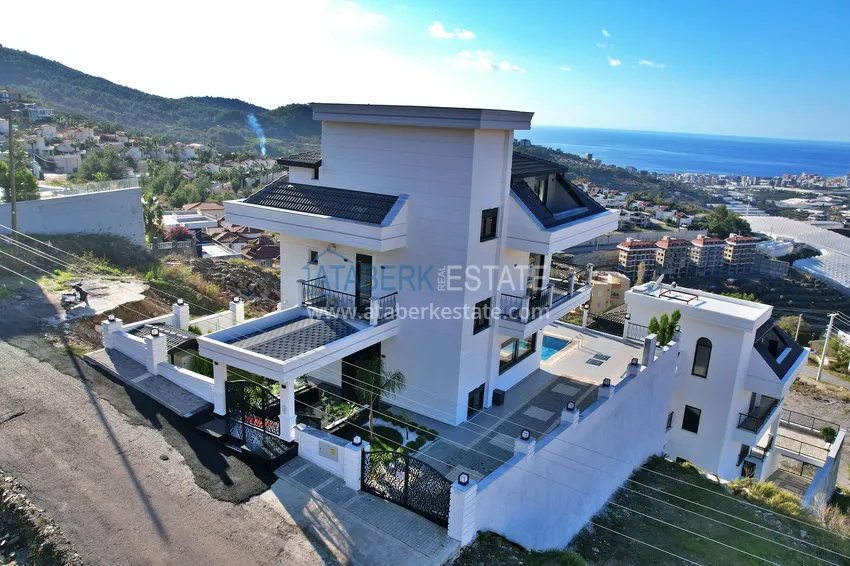 Эксклюзивная частная вилла от застройщика в районе Каргыджак, Алания 10 