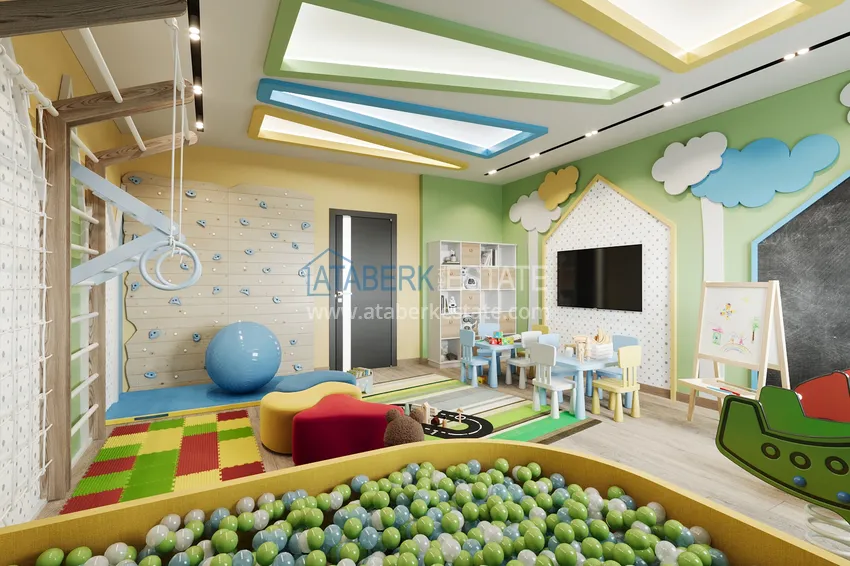 Новый проект жилого комплекса с концепцией отеля в престижном районе Оба, Аланья 32 