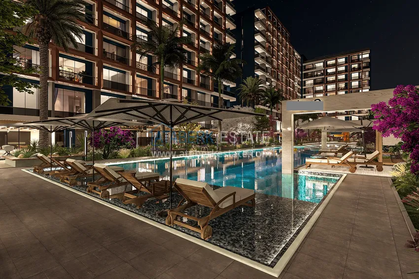 Недвижимость на этапе проекта - современный жилой комплекс в Мерсине, Томюк 24 