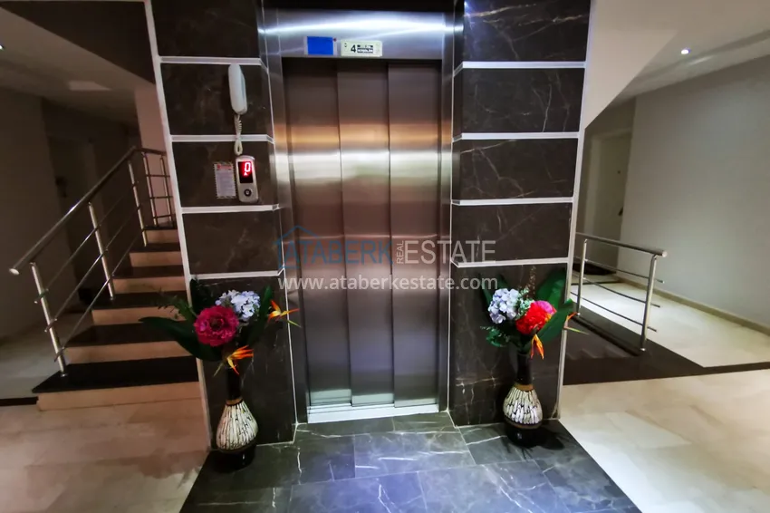 Квартира 1+1 всего в 350 метрах от Средиземного моря, район Оба – Алания 14 