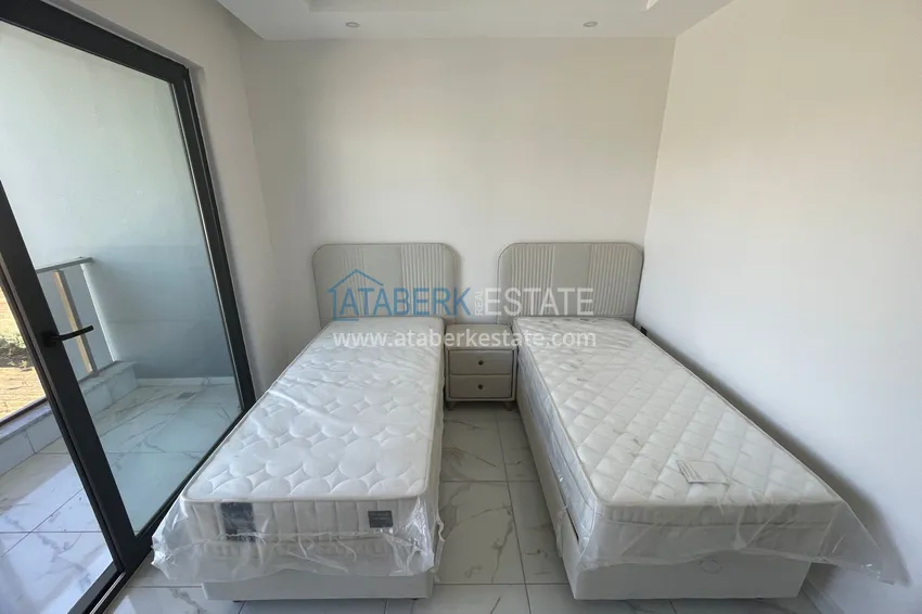 Приобрести Дуплекс с новой мебелью и видом на горы в современном комплексе - город Газипаша 11 