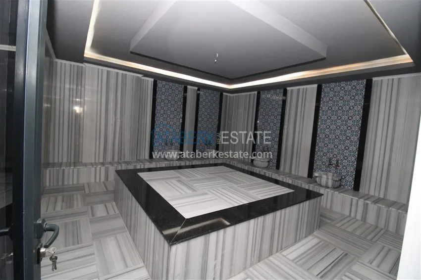 Двухкомнатные квартиры с чистовой отделкой в районе Махмутлар, Алания 15 