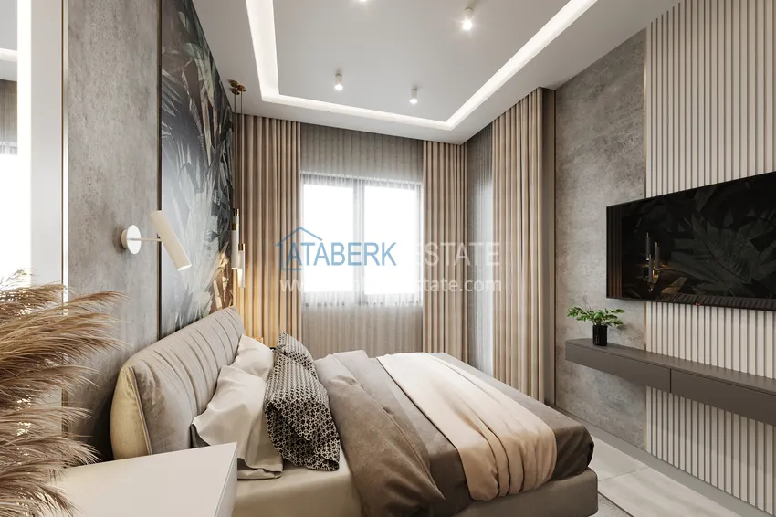 Приобрести Новый проект жилого комплекса с концепцией отеля в престижном районе Оба, Аланья 11 