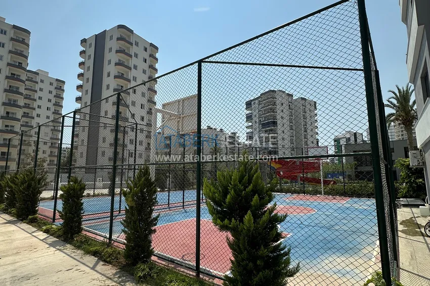 Двухкомнатная квартира в Мерсине, район Арпачбахшиш в 300 метрах от моря 11 