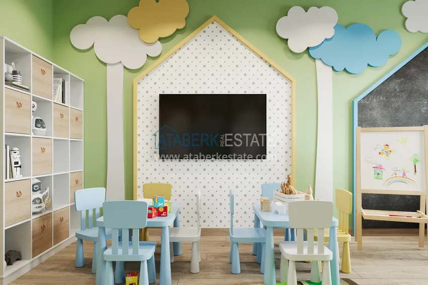 Новый проект жилого комплекса с концепцией отеля в престижном районе Оба, Аланья 33 