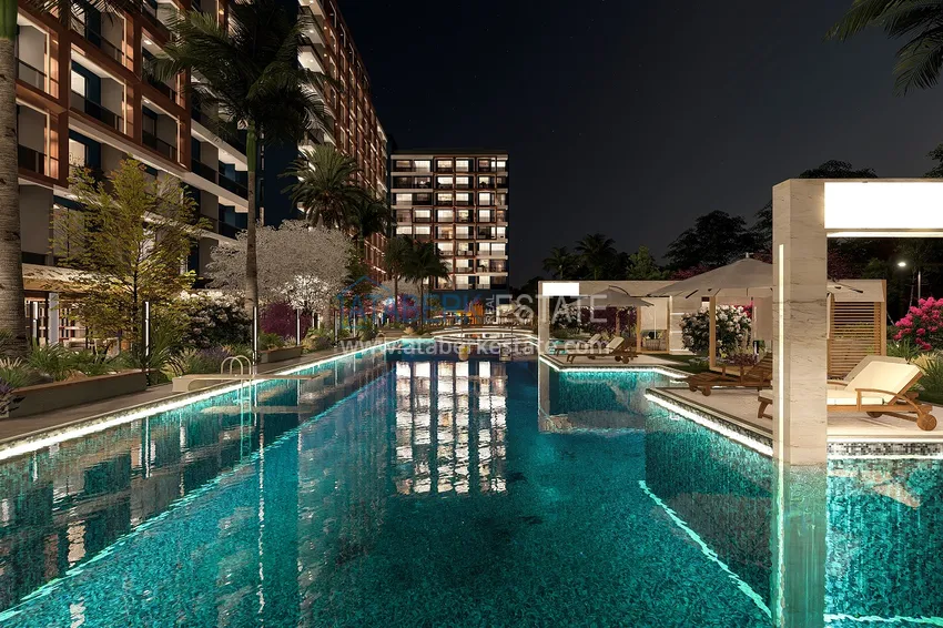 Недвижимость на этапе проекта - современный жилой комплекс в Мерсине, Томюк 25 