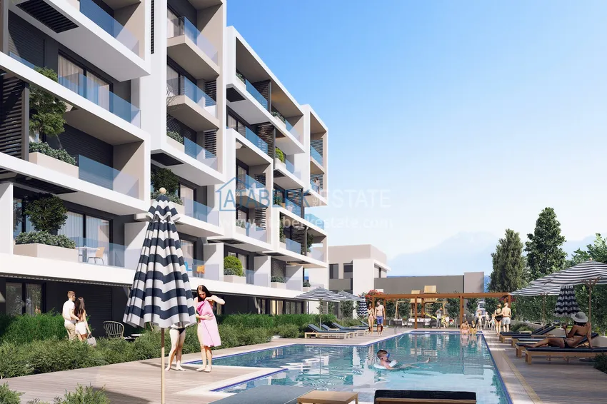 Многоквартирный строящийся комплекс премиум-класс в Анталии, район Алтынташ 11 