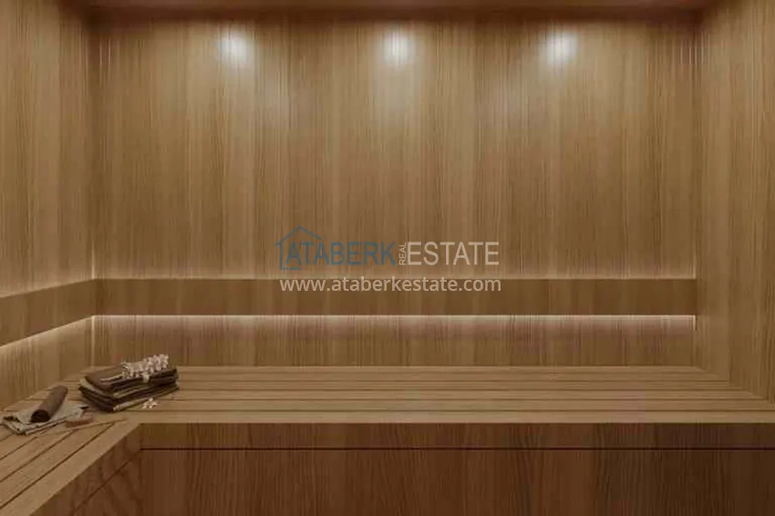 Двухкомнатные квартиры с чистовой отделкой в районе Махмутлар, Алания 16 