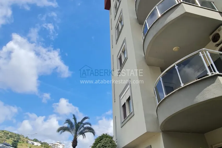 Трехкомнатная квартира с видом в уютном жилом комплексе. Район Джикджилли, Алания 13 