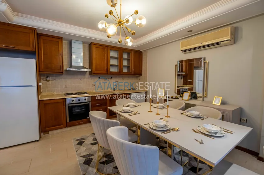 Приобрести Трёхкомнатная квартира в комплексе на первой береговой, район Махмутлар – Алания 7 