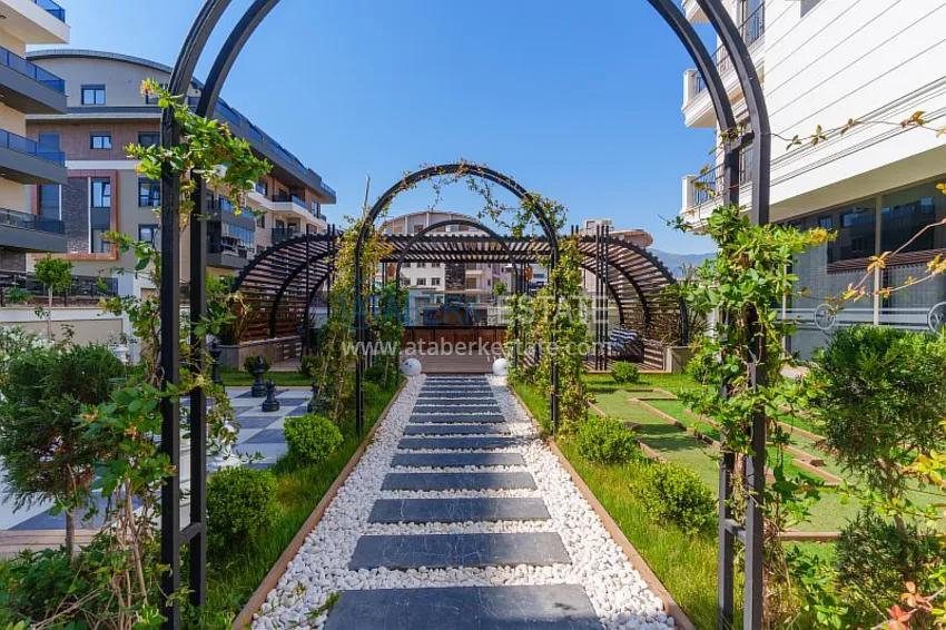 Новостройки Алании! Двухкомнатная квартира в современном жилом комплексе. Район Оба, Алания 14 