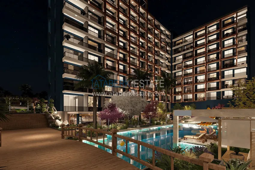 Недвижимость на этапе проекта - современный жилой комплекс в Мерсине, Томюк 26 