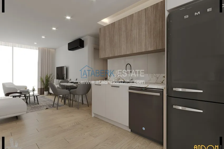 Приобрести Квартиры в перспективном районе Алтынташ, Анталия напрямую от застройщика 12 