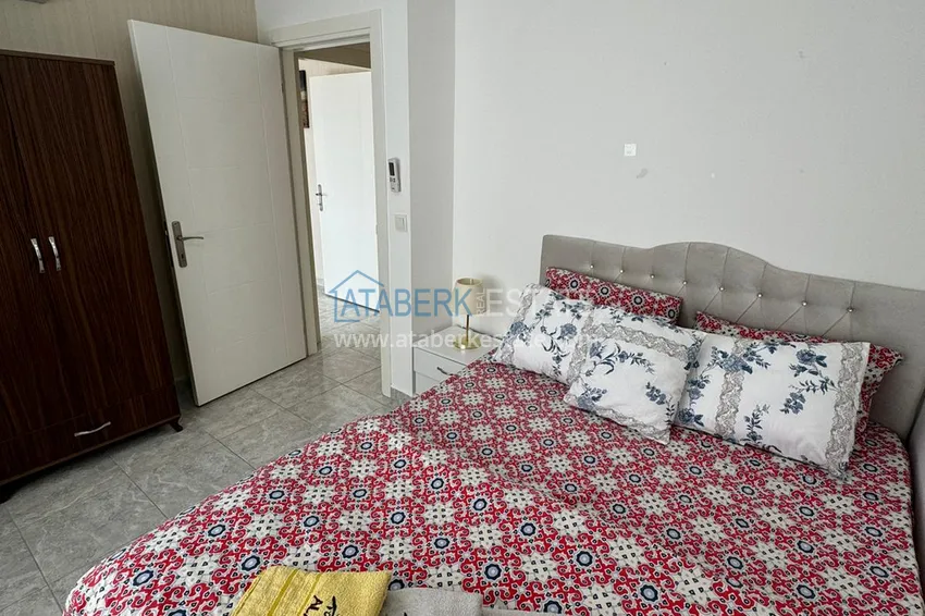 Приобрести Двухуровневая квартира с мебелью в районе Кестель – 100 метров от моря 12 