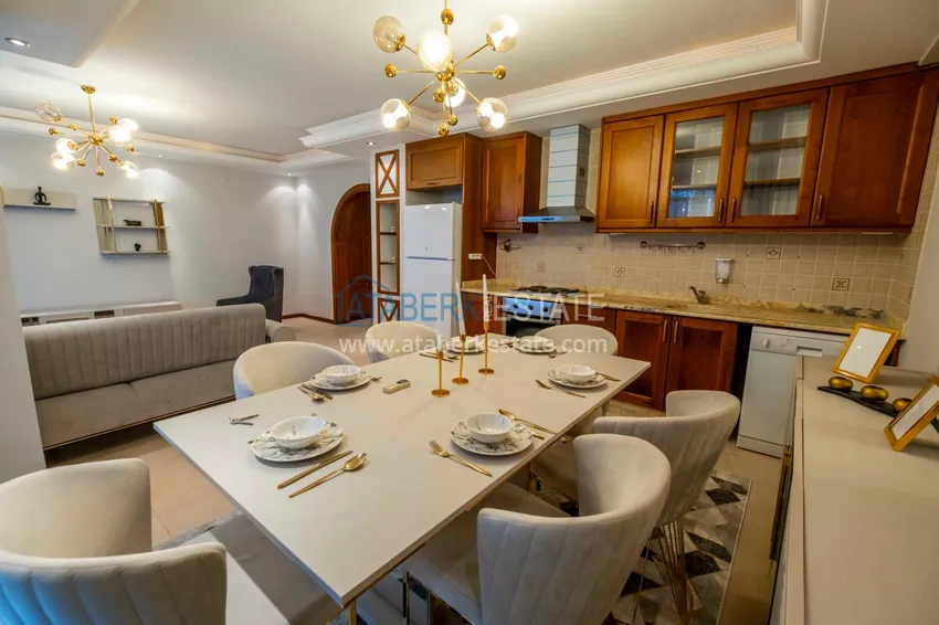 Приобрести Трёхкомнатная квартира в комплексе на первой береговой, район Махмутлар – Алания 8 