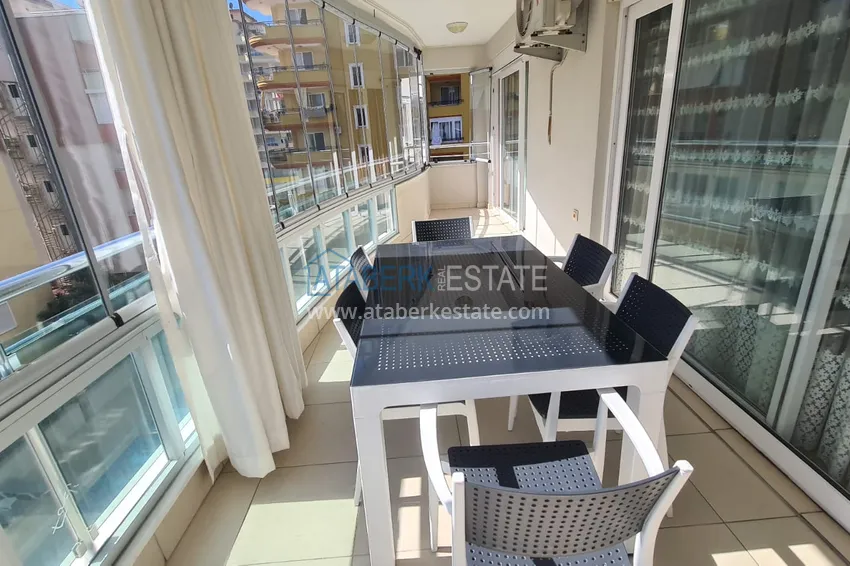 Приобрести Квартира 2+1 с мебелью, застеклённым балконом и видом на горы, район Махмутлар – Алания 12