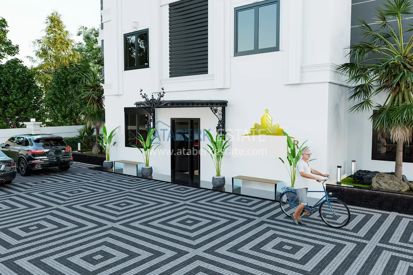 Новый проект жилого комплекса с концепцией отеля в престижном районе Оба, Аланья 15 