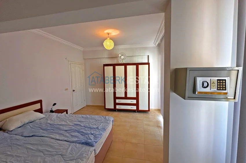 Приобрести Пентхаус-дуплекс 4+1 с мебелью и видом на горы – Алания, район Махмутлар 13 