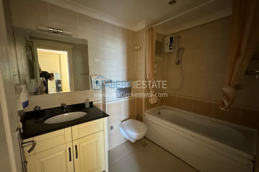 Приобрести Двухкомнатная квартира под ключ с панорамным видом и зелёной зоной – Махмутлар, Алания 13