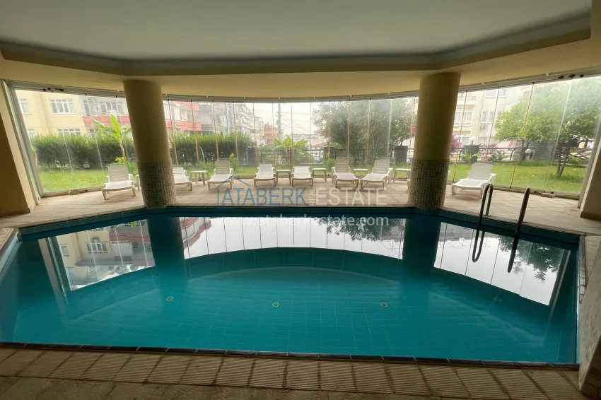 Трехкомнатная квартира с видом в уютном жилом комплексе. Район Джикджилли, Алания 15 