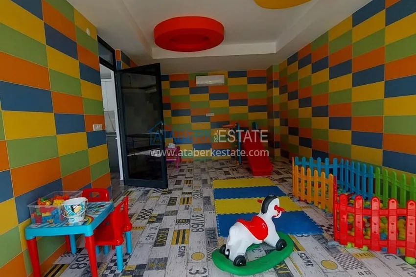 Квартира 1+1 меблированная в новом комплексе. Район Авсаллар, Алания 14 