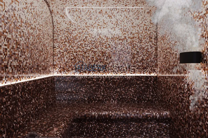 Новый проект жилого комплекса с концепцией отеля в престижном районе Оба, Аланья 36 