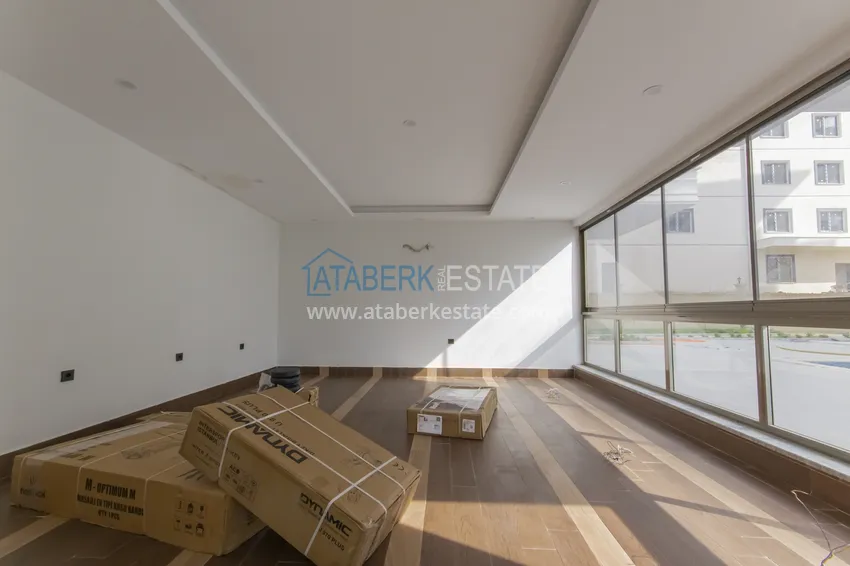 Двухкомнатная квартира с чистовой отделкой - Алания, район Авсаллар 14 