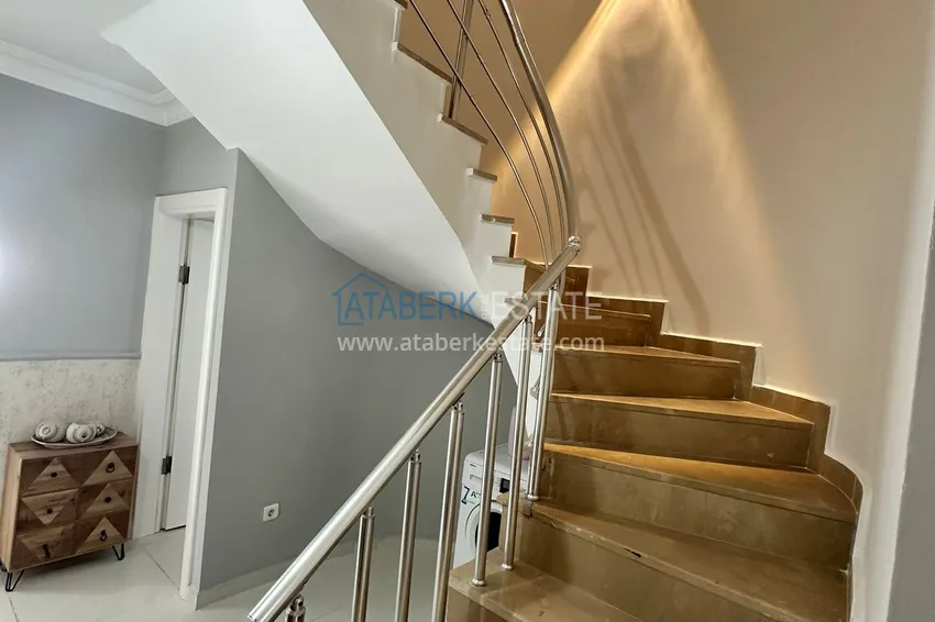 Приобрести Пентхаус с прямым видом на море в Алании, район Кестель – первая береговая линия 14