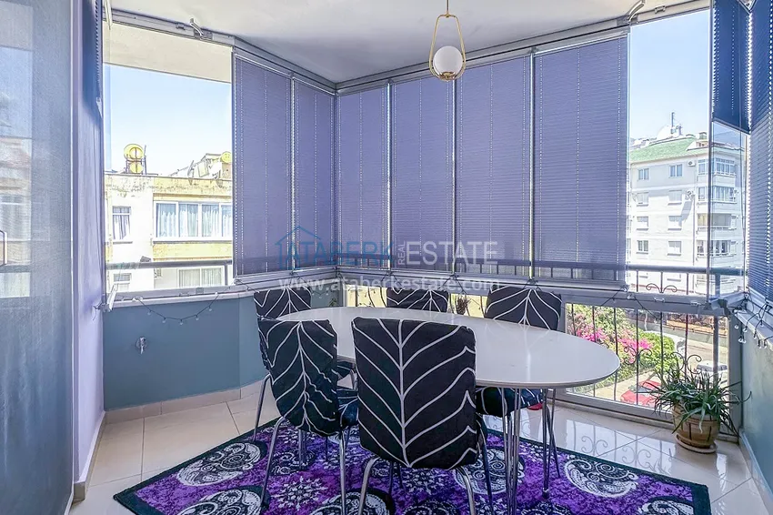 Приобрести Пентхаус-дуплекс в центре Алании – мебель, вид на море и горы, в 450 метрах от пляжа 15 