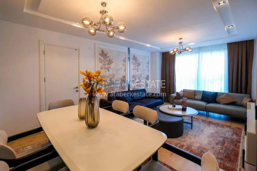 Приобрести Квартира 2+1 в новом жилом комплексе с частным пляжем. Район Каргыджак, Алания 4 