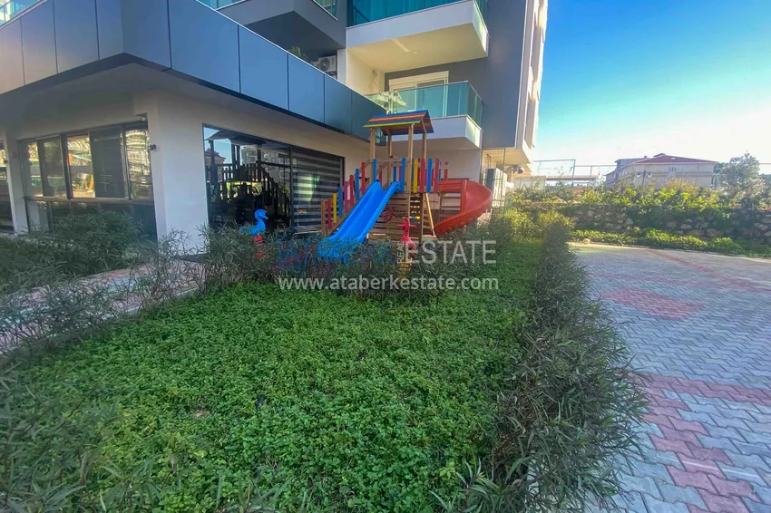 Двухкомнатная квартира с мебелью в резиденции с отельной инфраструктурой – Алания, район Авсаллар 15 