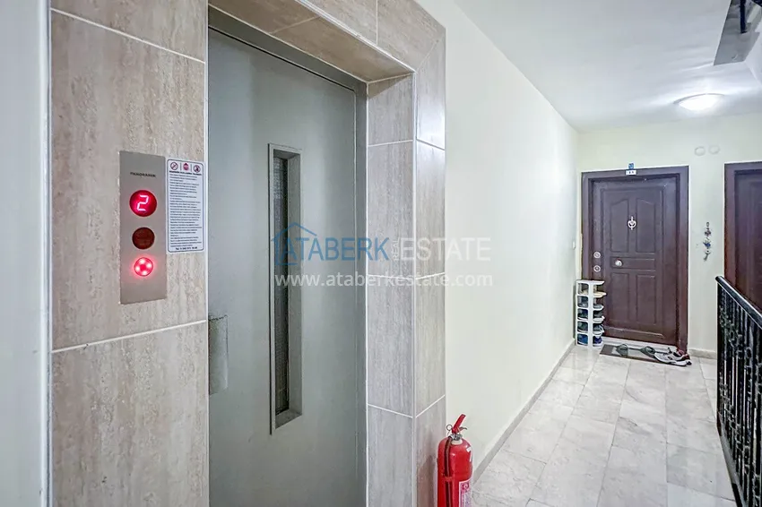 Пентхаус-дуплекс в центре Алании – мебель, вид на море и горы, в 450 метрах от пляжа 15 